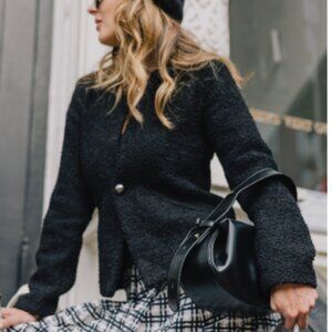 Happily Eva After Boucle Blazer